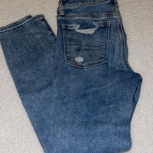 American Eagle Distressed Jeggings